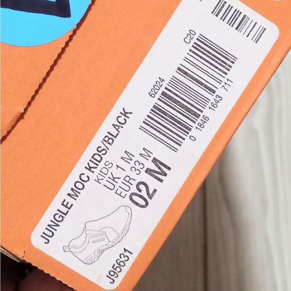 (S-4228) Merrell Jungle Moc Moccasin, Black, Sz 2 Unisex - Picture 9 of 13